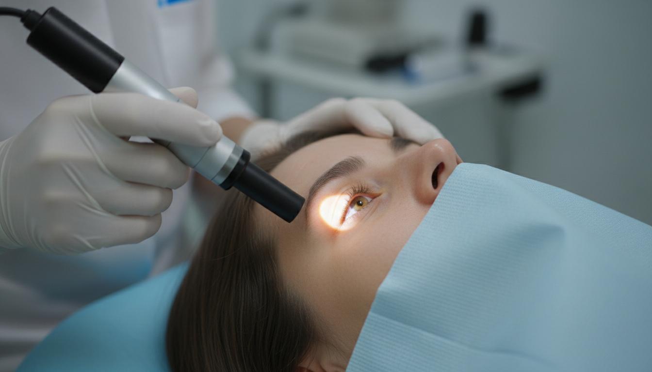 Кросслинкинг — медицинская процедура, формирующая новые химические связи в роговой оболочке, улучшающая ее плотность и структуру. 