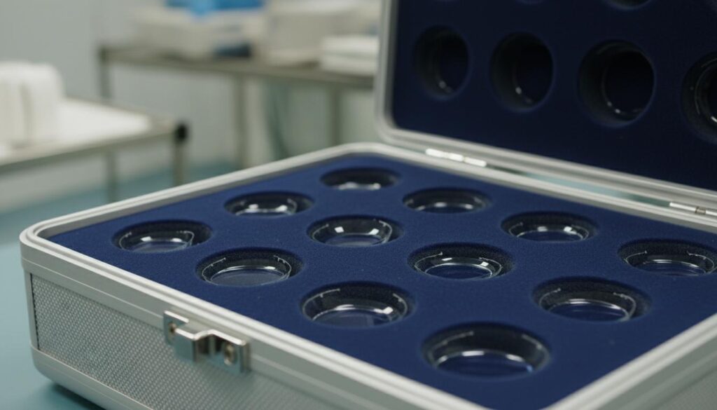 Набор факичных линз в стерильном контейнере