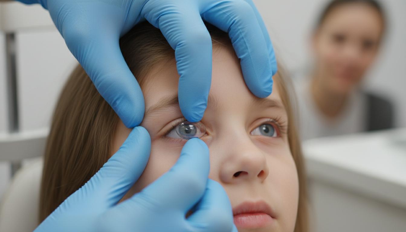 контактные линзы для детей